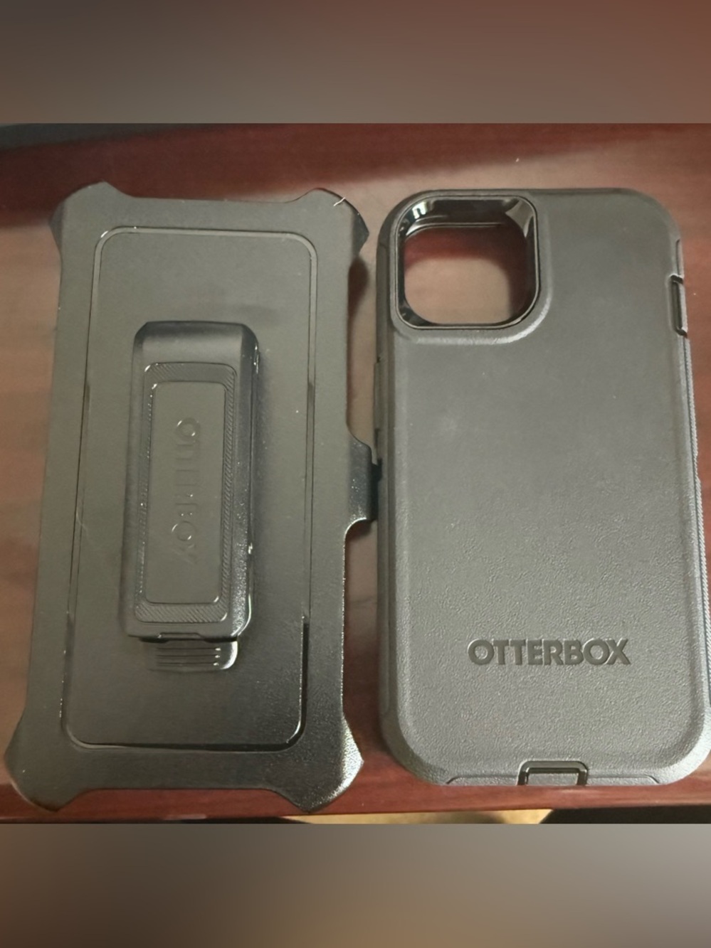 OtterBox Black Phone Case with Belt Clip Holster iPhone 14